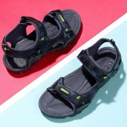 Sparx Men's Grey Floaters-image-85
