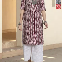 Anouk Rustic Women Pack of-3 Ethnic Motifs Printed Crepe Kurta-picture-40