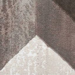 Obsessions Cream & Grey Geometric Carpet - Large image 3