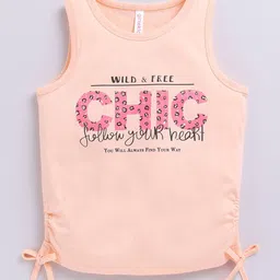 giniekids Girls Graphic Printed Tie-Ups Cotton Top-15