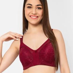 Clovia Maroon T-Shirt Bra-picture-23