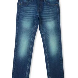 Pepe Jeans Boys Blue Solid Jeans-image-91
