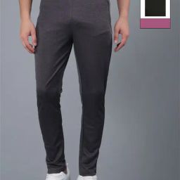 Force NXT Grey & Olive Regular Fit Sports Trackpants - Pack Of 2-picture-8