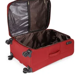 Baggit LAVA Abstract Printed Soft-Sided large Trolley Suitcase image 2