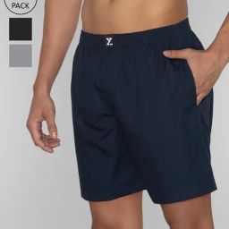 XYXX Multicolor Relaxed Fit Boxers - Pack of 3-image-3
