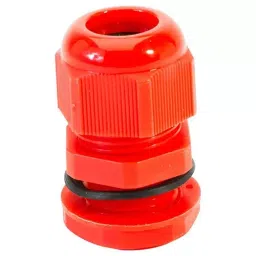 HELLERMANNTYTON Cable Gland, Nylon 6.6, 10 mm-14 mm, Red, NGM20-RED (Pack of 10)-34