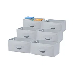 Aura Grey 6 Pieces Drawer Organisers-21