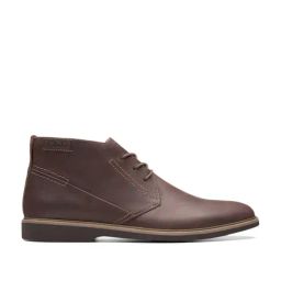 Clarks Men's Malwood Brown Derby Boots-image-65