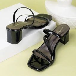 Louis Stitch Women's Golden Casual Sandals-image-0