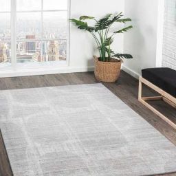 Obsessions Grey Modern Carpet - Large-45
