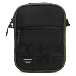 Jack & Jones Green Color Block Cross Body Bag-image-33