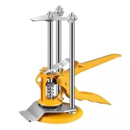 FLAMINGO ENTERPRISE Tile Lifting Adjuster Leveler High-Strength Alloy Steel Non-Magnetic 20 cm Yellow & Silver, FM-320-22