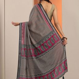 Libas Leheriya Zari Saree image 3