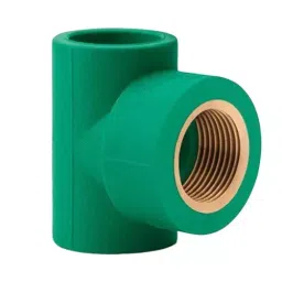 APL Apollo PPR-C Female Threaded Tee Brass 32 mm x ½ inch PN25 Green, PPRMB021532MM0V (Pack of 90 Pcs)-image-82