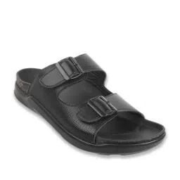 Walkway Men's Black Casual Sandals-picture-3