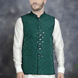 SG LEMAN Embroidered Nehru Jacket-picture-40