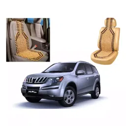 Auto Pearl Black & Red Velvet Car Cushion for Volvo V60, RB319 (Pack of 2)-26