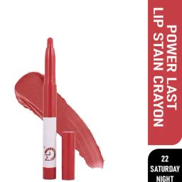 Matt Look Power Last Lip Stain Crayon 22 Saturday Night - 1.3 gm-85