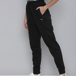 Puma Women Black STUDIO FLEECE Joggers-picture-22