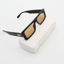 PELLE LUXUR Unisex Rectangle Sunglasses with UV Protected Lens PL25GS171-image-7