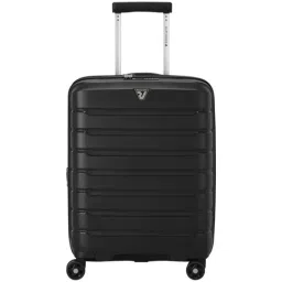 Roncato Butterfly Nero Textured Hard Cabin Trolley Bag -21 cm-image-86