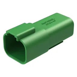 AMPHENOL SINE/TUCHEL AUTOMOTIVE HOUSING, RCPT, 4POS, 13A, GRN, AT04-4P-GRN-image-36