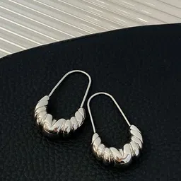 Just Lil Things Contemporary Shaped Drop Earrings-20