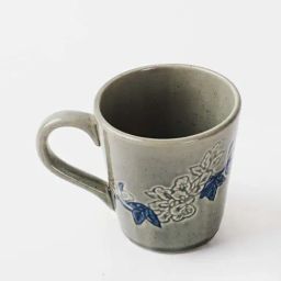 Fabindia Mudit Grey & Blue Ceramic Tea-Coffee Mug-image-6