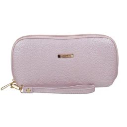 Metro Purple Textured Small Wristlet Wallet for Women-37