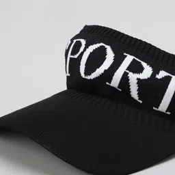 TIPY TIPY TAP Unisex Typography Printed Visor Cap image 4