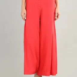Aurelia Red Regular Fit Palazzo-picture-28