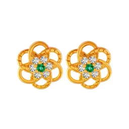 P.C. Chandra Jewellers 22 kt Gold Earrings-picture-49
