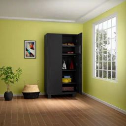 Godrej Interio Storwel  M2 2-Door Steel Almirah, Graphite Grey (1-Year Warranty, 1 Locker)-10