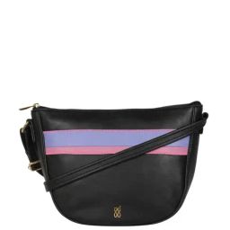Baggit Black Solid Small Sling Handbag-image-49
