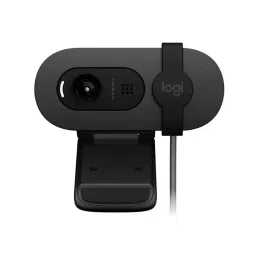 Logitech 2 MP Fixed Focus Graphite Brio 100 Web Camera, 960-001587 image 2