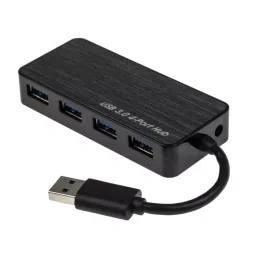 RS PRO 4 Port USB 3.0 USB A Hub USB Bus Powered, 1411991-19