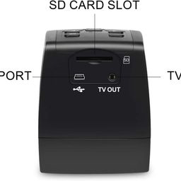DIGITNOW DIGITNOW Film Scanner with 22MP Converts 126KPK/135/110/Super 8 Films, Slides, Negatives All in One into Digital Photos,2.4" LCD Screen, Impressive 128MB Built-in Memory image 3