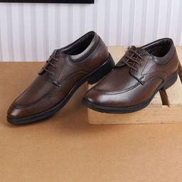 Metro Leather Formal Derbys Shoes-picture-22
