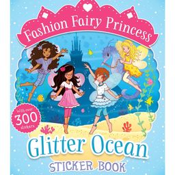 Fashion Fairy Princess: Glitter Ocean Sticker Book - English-image-77