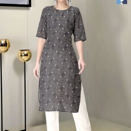 Moda Rapido Women Printed Regular Kurta with Trousers-image-44