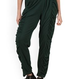 Fashionable Women Cotton Mid-Rise Track Pants-picture-35