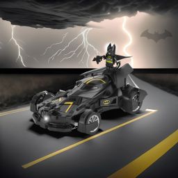 1:20 Premium Rechargeable Smoke Car/Batman RC Monster Car toy for Kids-33