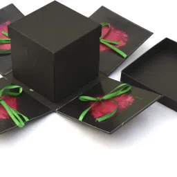 nyarogift 3 Layered Explosion Box for Chocolates - Love (with out Chocolates) Greeting Card image 4