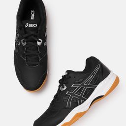 ASICS Men Round-Toe Gel-Renma Pickleball Shoes with Brand Logo Detail-22