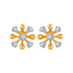 P.C. Chandra Jewellers 18 kt Gold & Diamond Earrings-image-68