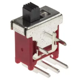 RS PRO PCB Slide Switch SPDT On-Off-On 3 A at the rate of 120 V AC Side, 7347277-9