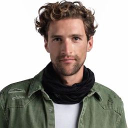 BUFF Jet Black Solid Bandana-33