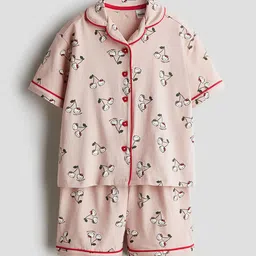 H&M Printed Cotton Pyjamas-image-97