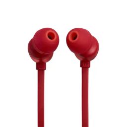 JBL Tune 310 Wired In Ear Type C Earphone with 3 Button EQ Present Remote and Microphone (Red) image 4