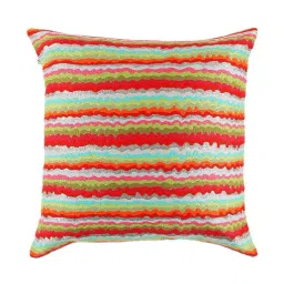 Home4U Multicolor Linen Cushion Cover-image-10